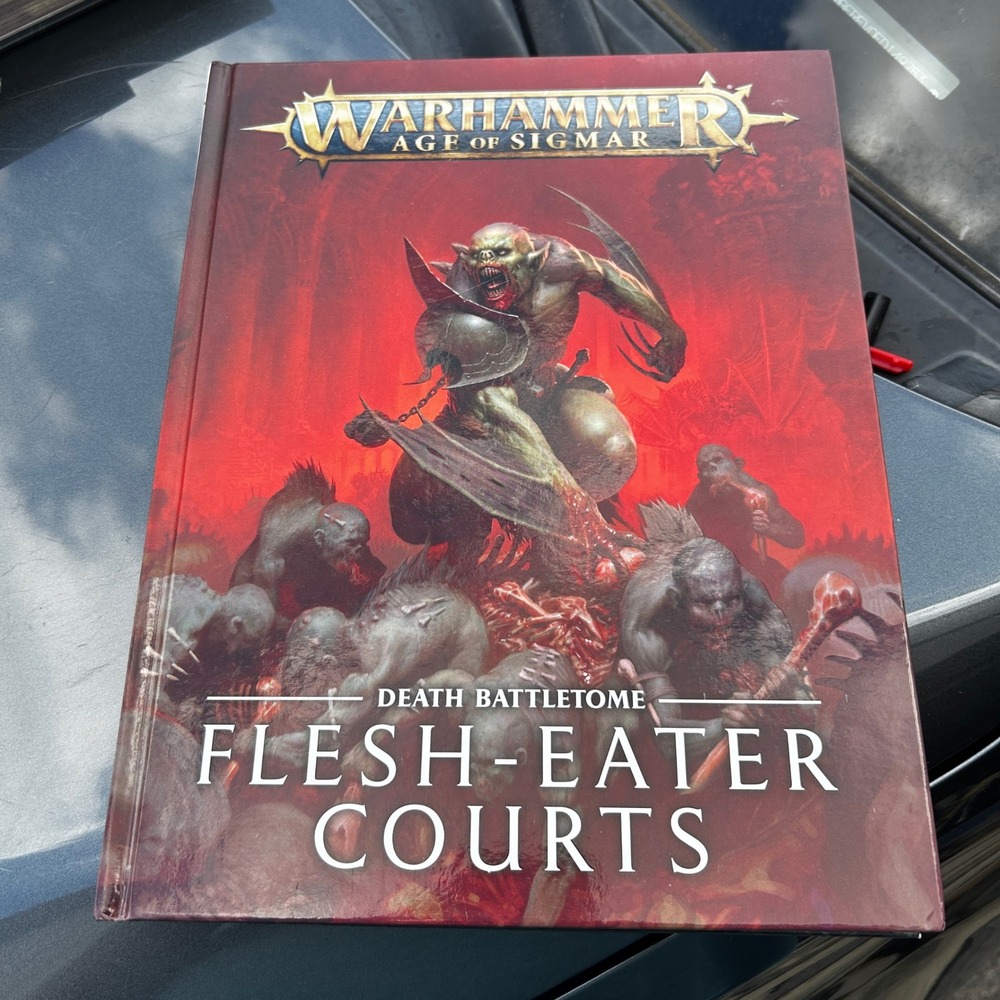 Warhammer Age of Sigmar Death Battletome Flesh-Eater Courts Hardcover Book GW
